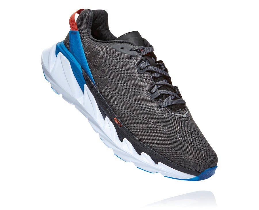 Hoka One One Mens Running Shoes - Elevon 2 - Grey - ONYU25876